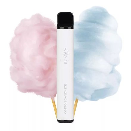 ELF BAR 800 - Cottoncandy Ice 0% - Nikotinfreies Einweg e-Zigarette