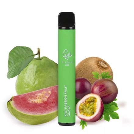 ELF BAR 800 - Kiwi Passion Fruit Guava 0% - Nikotinfreies Einweg e-Zigarette