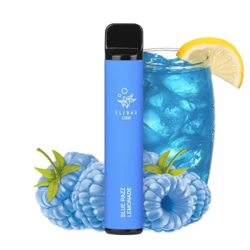 ELF BAR 1500 - Blue Razz Lemonade 5% Nikotin Einweg e-Zigarette