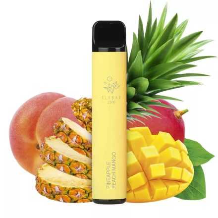 ELF BAR 1500 - Pineapple Peach Mango 5% Nikotin Einweg e-Zigarette