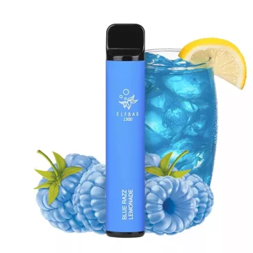 ELF BAR 1500 - Blue Razz Lemonade 2% Nikotin Einweg e-Zigarette