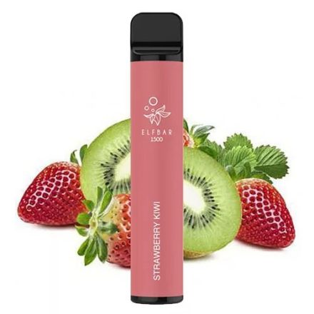 ELF BAR 1500 - Strawberry Kiwi 5% Nikotin Einweg e-Zigarette