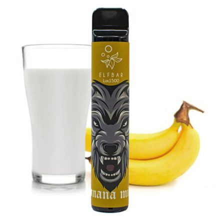 ELF BAR 1500 Lux - Banana Milk 5% Nikotin Einweg e-Zigarette