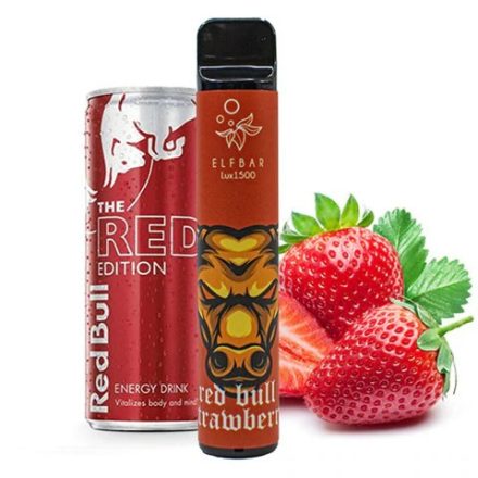 ELF BAR 1500 Lux - Strawberry Energy 2% Nikotin Einweg e-Zigarette