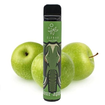 ELF BAR 1500 Lux - Sour Apple 2% Nikotin Einweg e-Zigarette