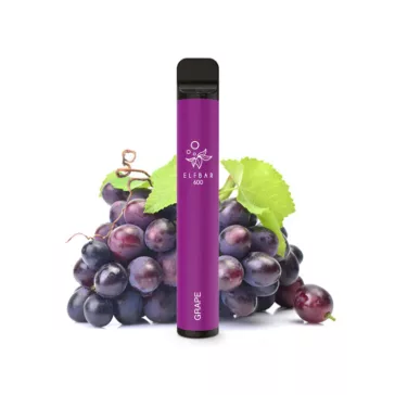 ELF BAR 600 - Grape 2% Nikotin Einweg e-Zigarette