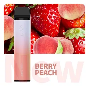 ELF BAR 3600 - Berry Peach 5% - Einweg e-Zigarette - Aufladbar