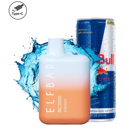 ELF BAR BC3000 - Energy 5% Nikotin Einweg e-Zigarette - Aufladbar