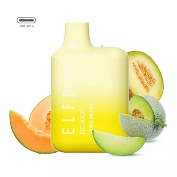 ELF BAR BC3000 - Triple Melon 5% Nikotin Einweg e-Zigarette - Aufladbar