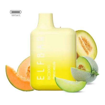 ELF BAR BC3000 - Triple Melon 5% Nikotin Einweg e-Zigarette - Aufladbar