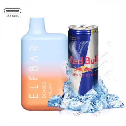 ELF BAR BC4000 - Energy 5% Nikotin Einweg e-Zigarette - Aufladbar