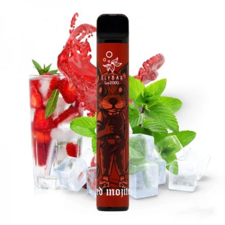 ELF BAR 2000 Lux - Red Mojito 5% Nikotin Einweg e-Zigarette
