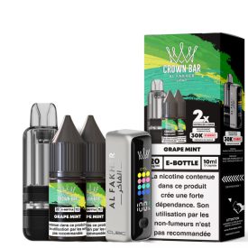 Al Fakher Kit Cubic 30K - Grape Mint 2%