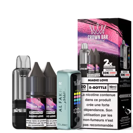 Al Fakher Kit Cubic 30K - Magic Love 2%