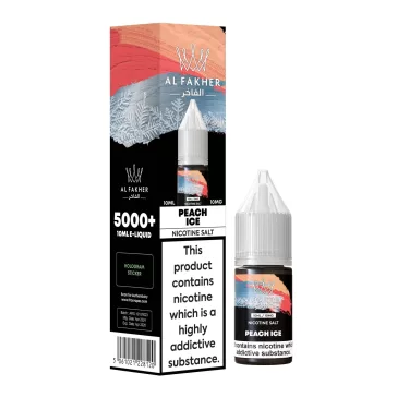 Al Fakher - Peach Ice 20mg Nic Salt E-Liquid 10ml