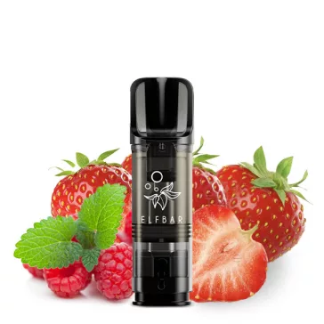   Elf Bar ELFA Pro Pods 2er-Pack – Strawberry Raspberry 20mg 2ml