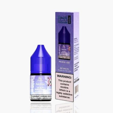 Fumot RandM Tornado - Peach Ice 20mg Nic Salt E-Liquid 10ml