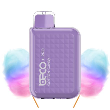 Beco Pro 6000 - Cotton Candy 2% Nikotin Eingweg e-Zigarette