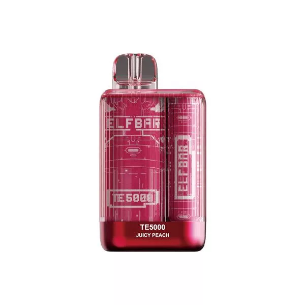 ELF BAR TE5000 - Juicy Peach 5% Nikotin Einweg e-Zigarette