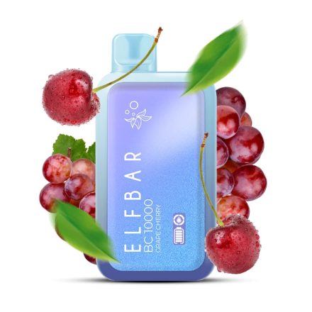 ELF BAR BC10000 - Grape Cherry 5% Nikotin Eingweg e-Zigarette 