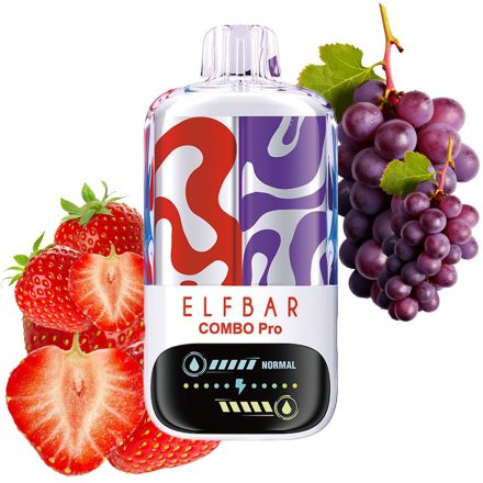 ELF BAR Combo Pro 30000 Strawberry & Grape 5% Nikotin Einweg E-Zigarette Vape