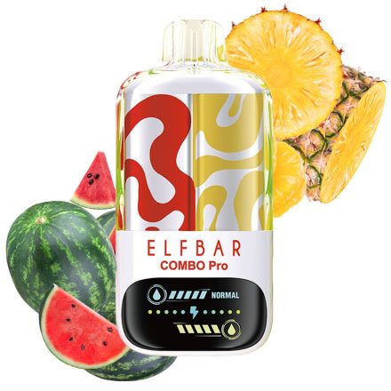 ELF BAR Combo Pro 30000 Sour Watermelon & Pineapple 5% Nikotin Einweg E-Zigarette Vape