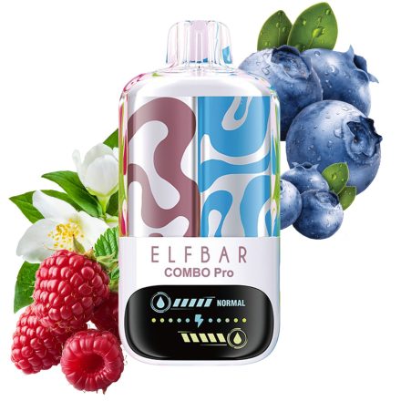 ELF BAR Combo Pro 30000 Jasmine Raspberry & Blueberry Ice 5% Nikotin Einweg E-Zigarette Vape
