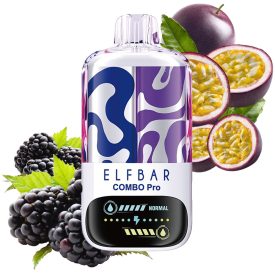 ELF BAR Combo Pro 30000 Blackberry & Passionfruit 5% Nikotin Einweg E-Zigarette Vape