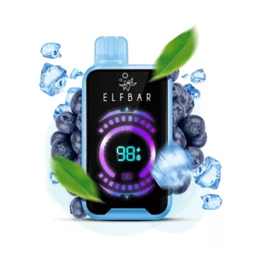 ELF BAR FS18000 - Blueberry Ice 5% - Aufladbar Nikotin Einweg e-Zigarette