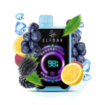 ELF BAR FS18000 - Blueberry Razz Lemon 5% - Aufladbar Nikotin Einweg e-Zigarette