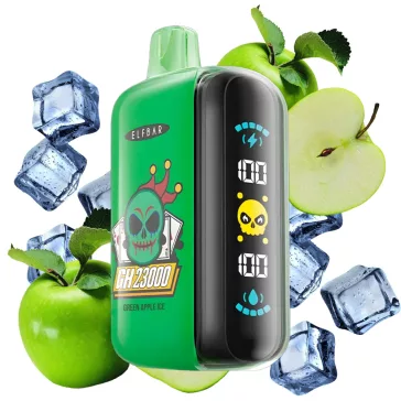 ELF BAR GH23000 Green Apple Ice 2% Einweg Vape, E-Zigarette
