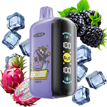 ELF BAR GH23000 Black Dragon Ice 2% Einweg Vape, E-Zigarette