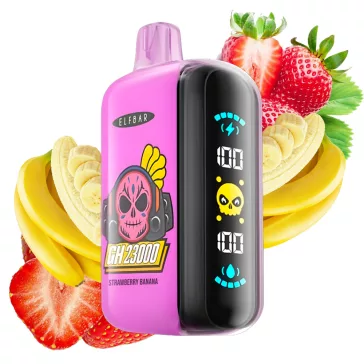 ELF BAR GH23000 Strawberry Banana 2% Einweg Vape, E-Zigarette