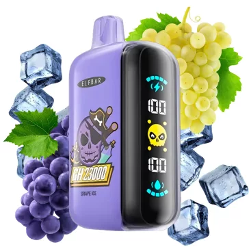 ELF BAR GH23000 Grape Ice 2% Einweg Vape, E-Zigarette