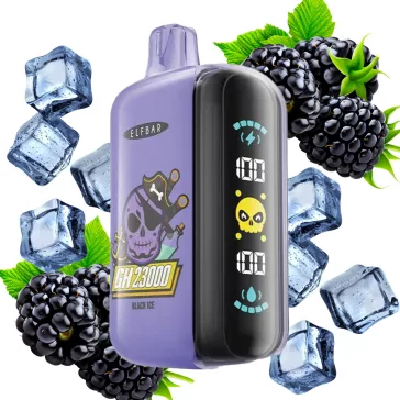 ELF BAR GH23000 Black Ice 2% Einweg Vape, E-Zigarette