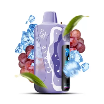 ELF BAR Lush King Pro 40000 Black Grape Ice 5% Einweg Vape, E-Zigarette