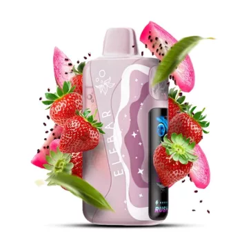 ELF BAR Lush King Pro 40000 Sour Strawberry Dragonfruit 5% Einweg Vape, E-Zigarette