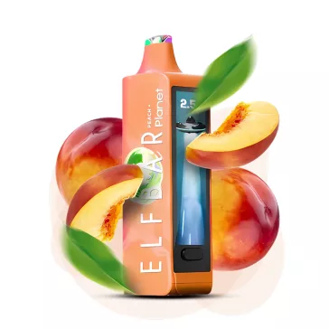 ELF BAR Planet 25000 Peach+ 5% Nikotin Einweg E-Zigarette Vape