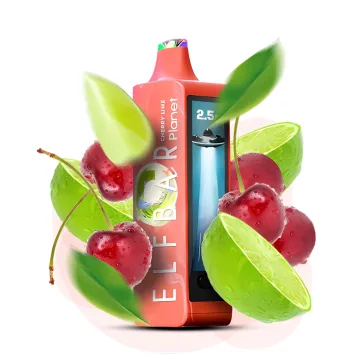 ELF BAR Planet 25000 Cherry Lime 5% Nikotin Einweg E-Zigarette Vape
