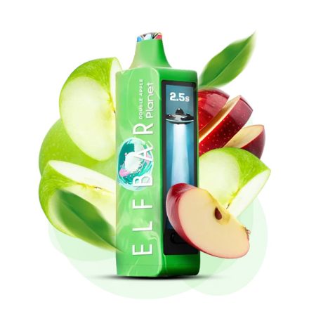 ELF BAR Planet 25000 Double Apple 5% Nikotin Einweg E-Zigarette Vape