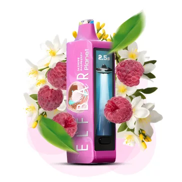 ELF BAR Planet 25000 Jasmine Raspberry 5% Nikotin Einweg E-Zigarette Vape