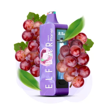 ELF BAR Planet 25000 Grape 5% Nikotin Einweg E-Zigarette Vape