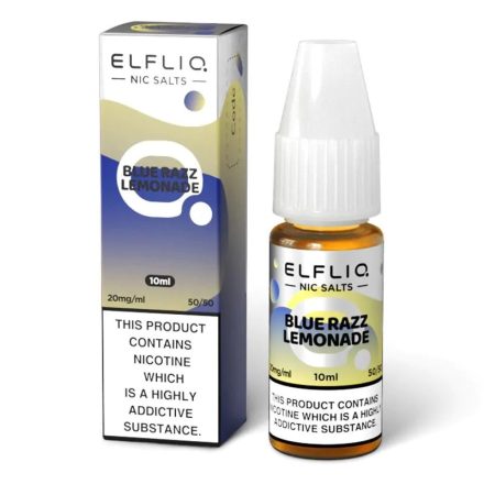 Elf Bar ELFLIQ – Blue Razz Lemonade 20mg Nic Salt E-Liquid 10ml