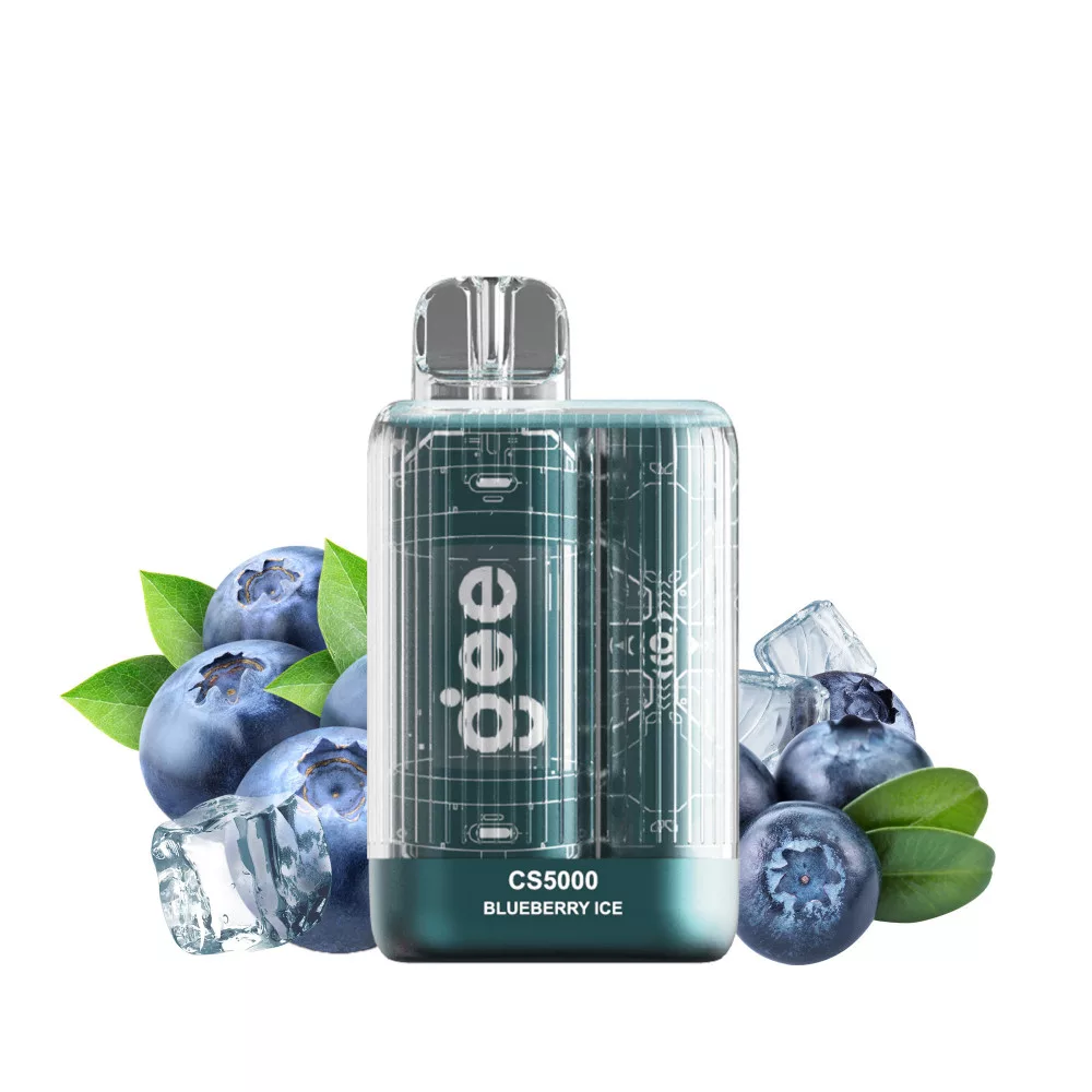 GEE CS5000 - Blueberry Ice 2% Nikotin Einweg e-Zigarette