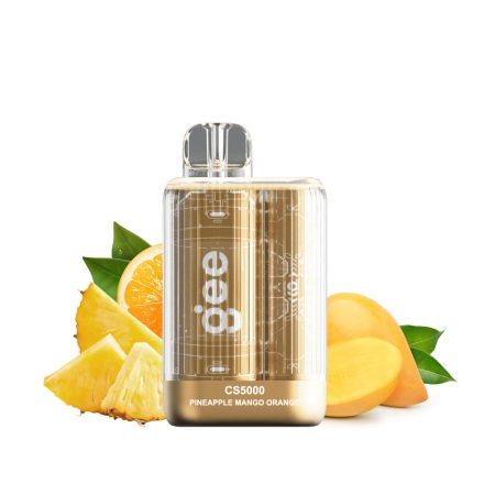GEE CS5000 - Pineapple Mango Orange 2% Nikotin Einweg e-Zigarette - Aufladbar