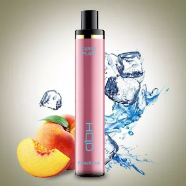 HQD Cuvie Plus 1200 - Peach Ice 2% Nikotin Eingweg e-Zigarette