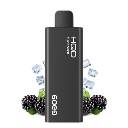 HQD Cuvie Slick 6000 - Black Ice 5% Nikotin Eingweg e-Zigarette