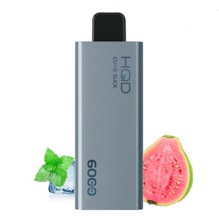 HQD Cuvie Slick 6000 - Guava Ice 5% Nikotin Eingweg e-Zigarette