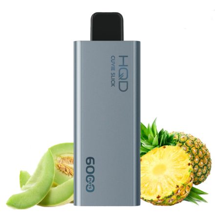HQD Cuvie Slick 6000 - Honeydew Pineapple 5% Nikotin Eingweg e-Zigarette