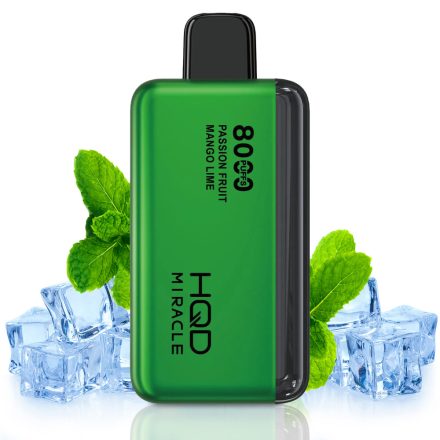 HQD Miracle 8000 - Ice Mint 5% Nikotin Eingweg e-Zigarette